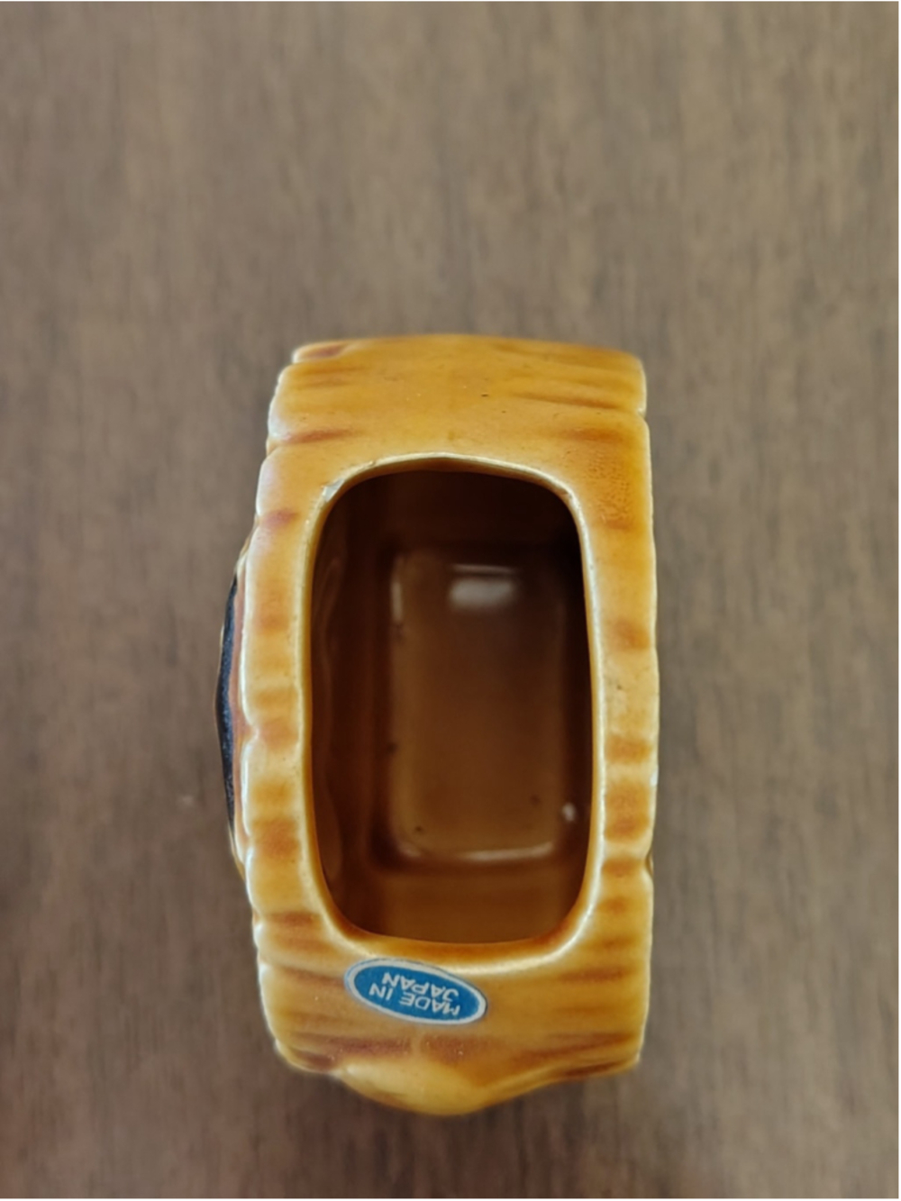 Vintage 1970's Wyoming Owl Bird Ceramic Toothpick Holder - Picture 6 of 9